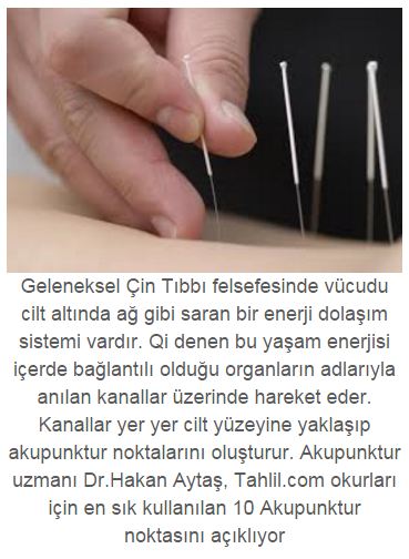 bu noktalara bastırarak sinirlerinizi harekete geçirin ve zayıflayın, Bir sonraki nokta ve etkilediği bölgeyi okumak için görsele tıklayın