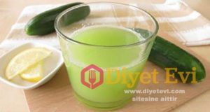 Yağ yakan salatalık suyu kürü